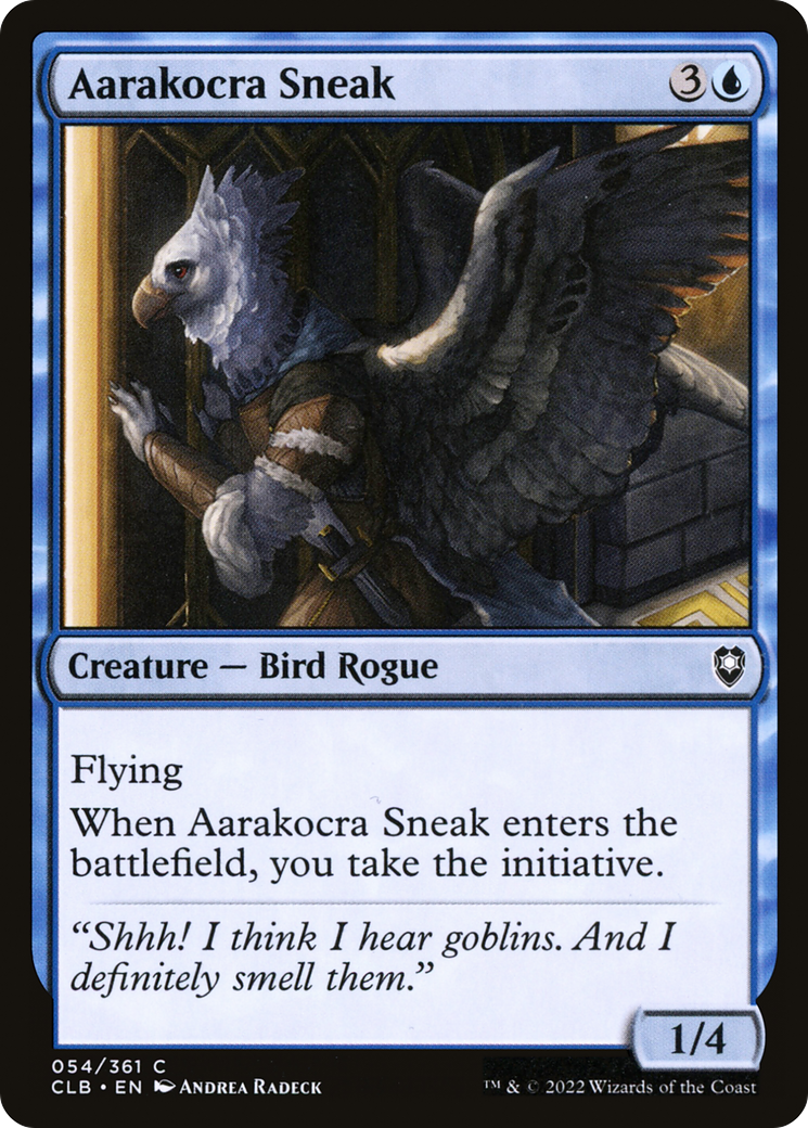 Aarakocra Sneak (CLB-054) - Commander Legends : La Bataille pour Baldur's Gate Foil