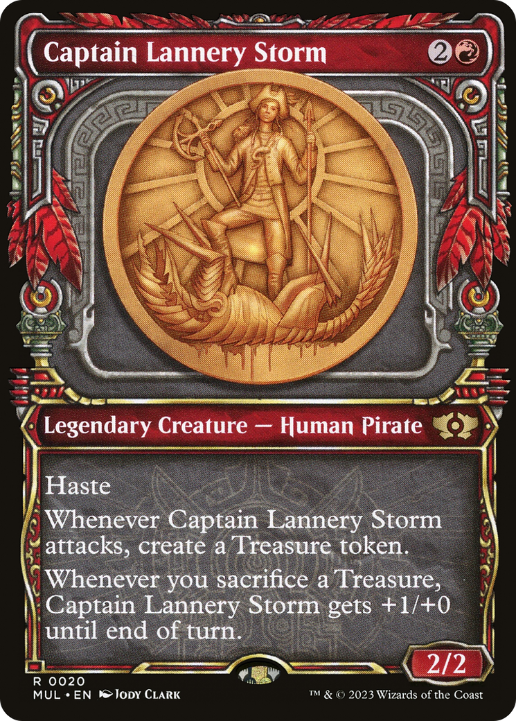 Capitaine Lannery Storm (MUL-020) - Multiverse Legends : (Vitrine)