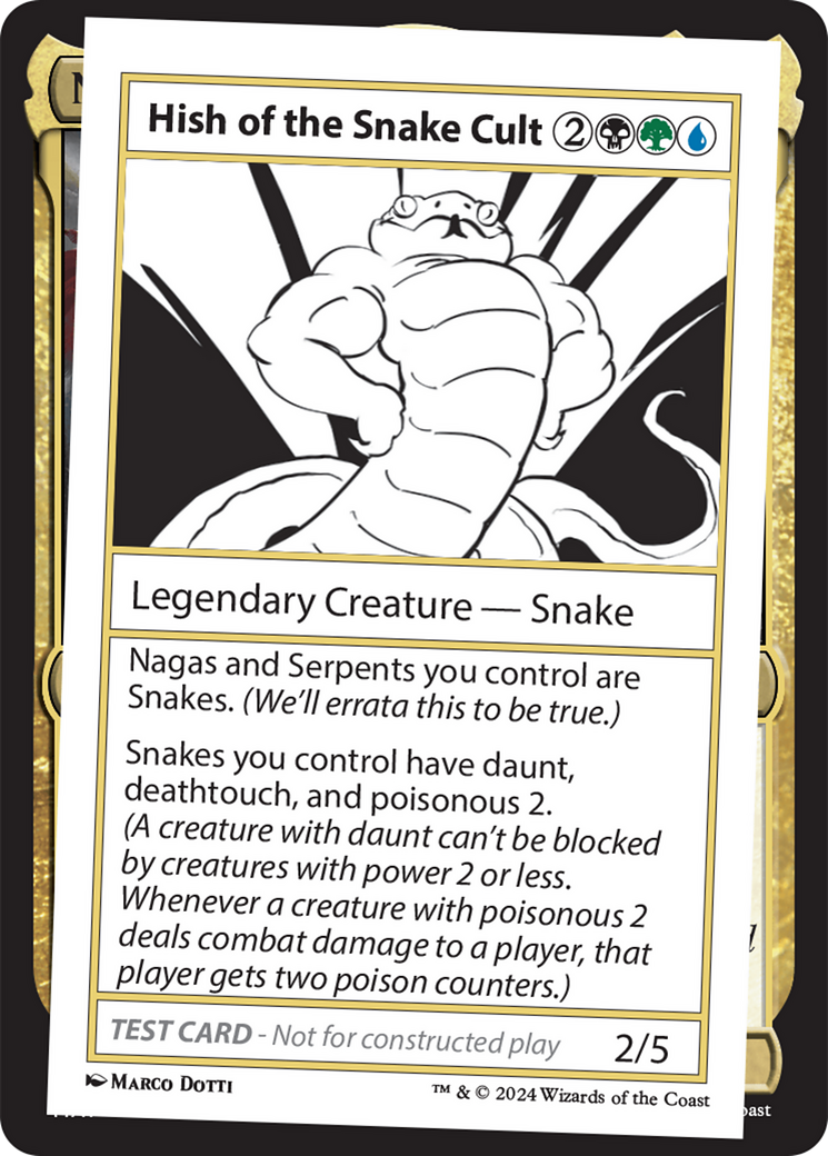 Hish of the Snake Cult (MB2PC-) - Mystery Booster 2