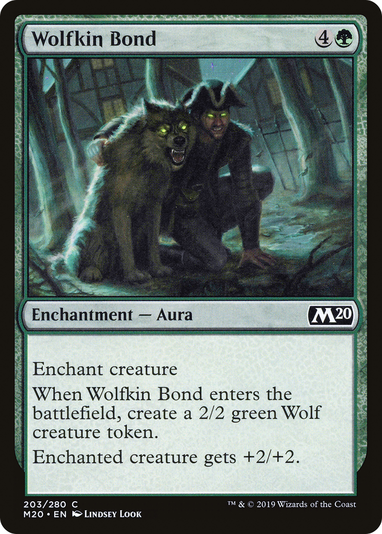 Wolfkin Bond (M20-203) - Édition de base 2020