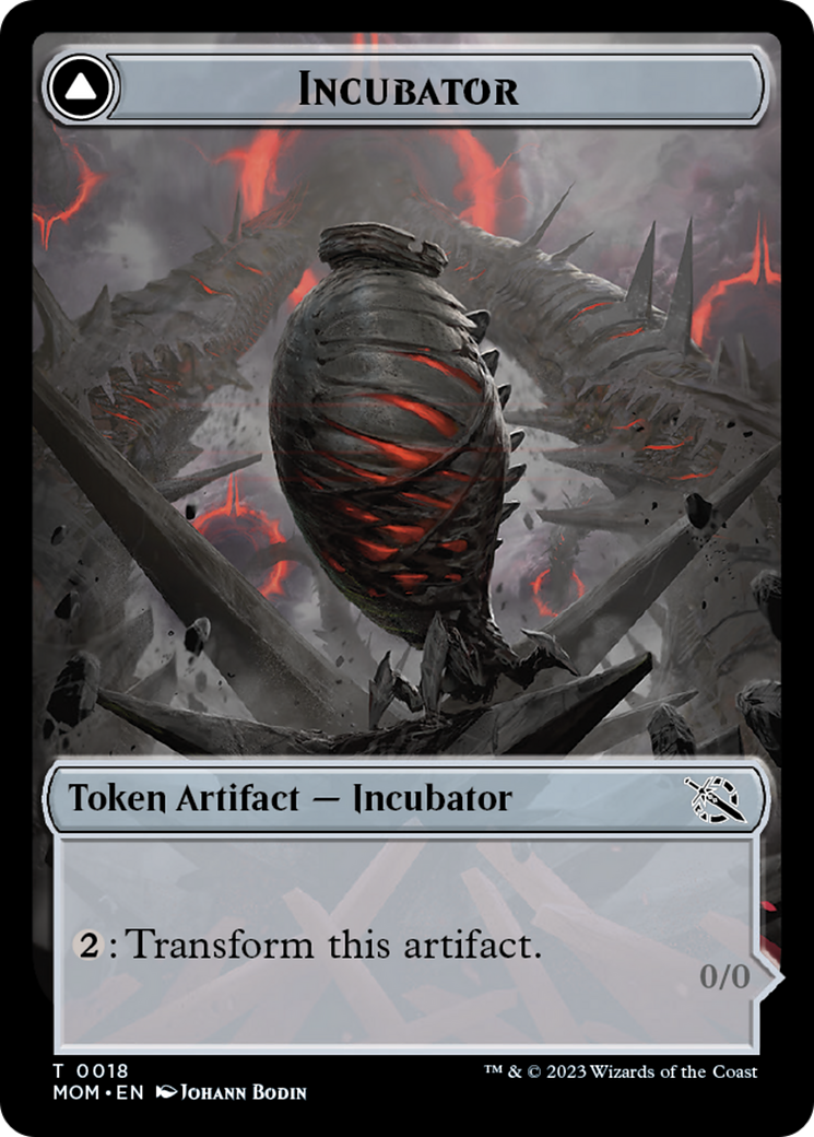 Incubator // Phyrexian (TMOM-018) - March of the Machine Tokens Foil