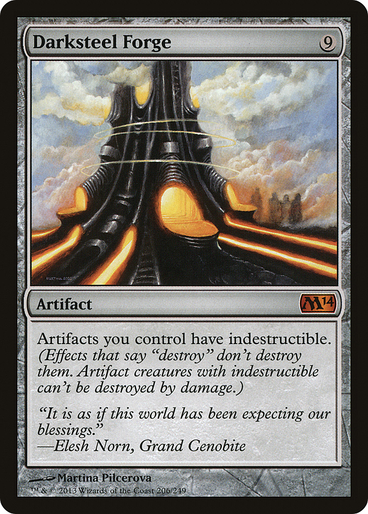 Forge d'acier sombre (M14-206) - Magic 2014 Foil