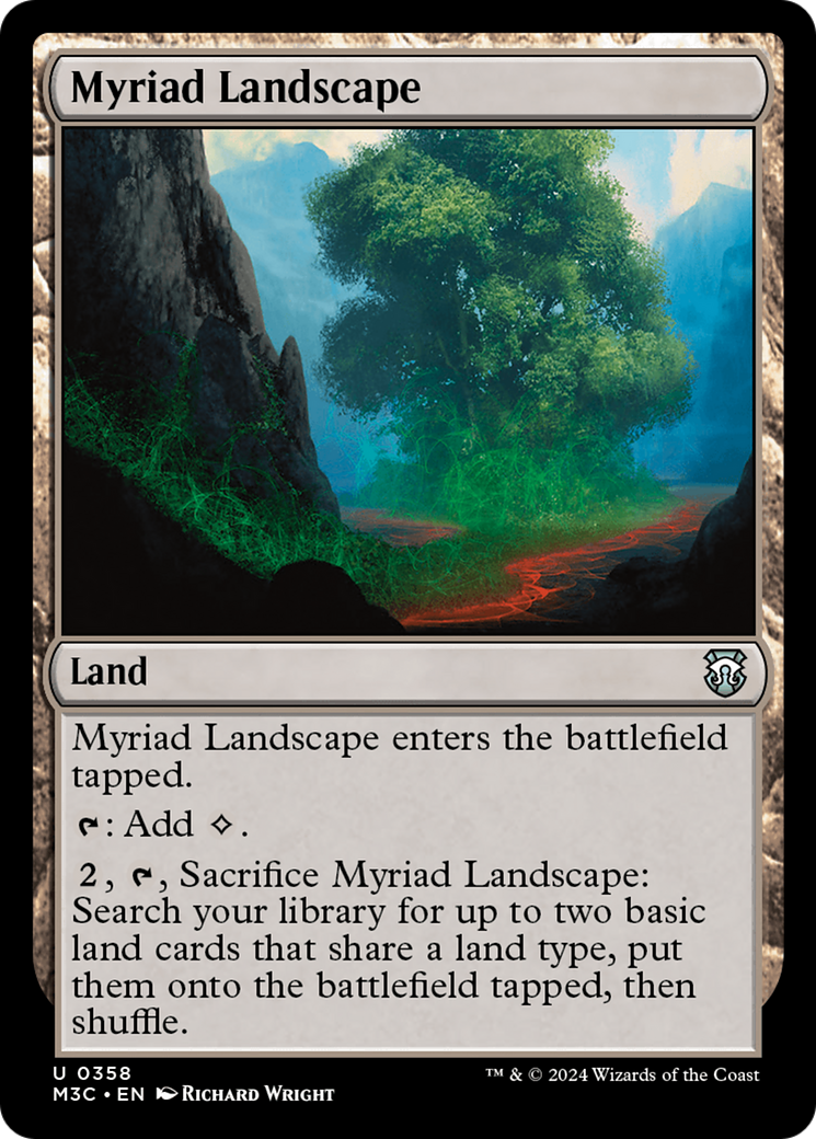 Paysage Myriade (M3C-358) - Modern Horizons 3 Commander