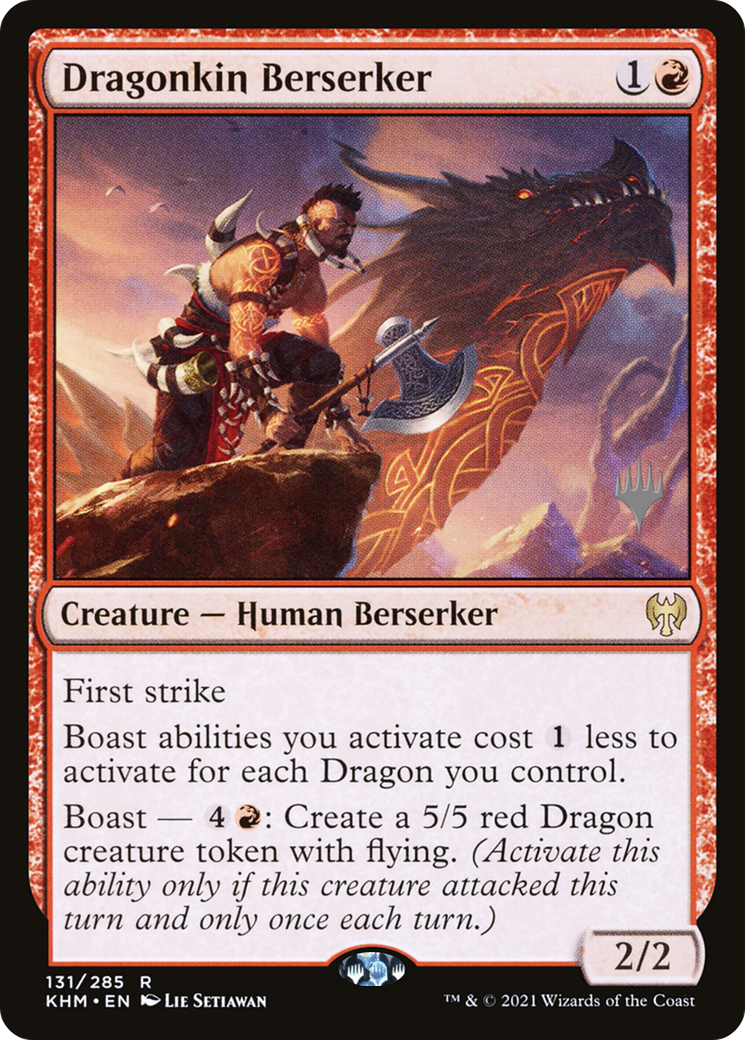 Dragonkin Berserker (PPKHM-131) - Kaldheim Promos