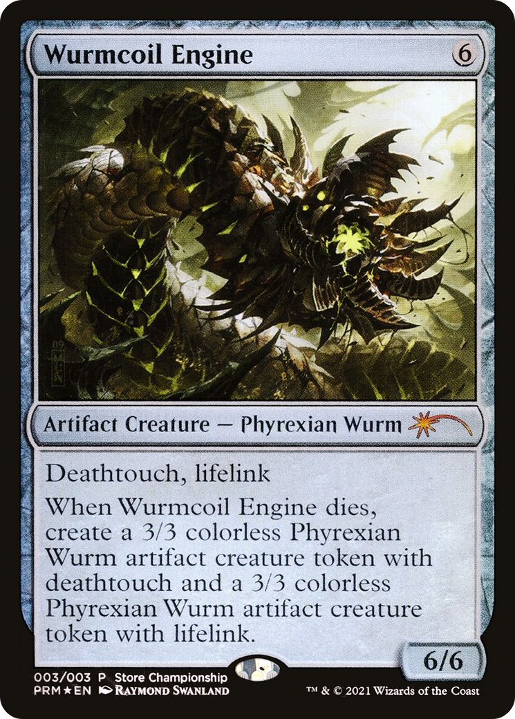 Moteur Wurmcoil (PWP21-003) - Wizards Play Network 2021 Foil