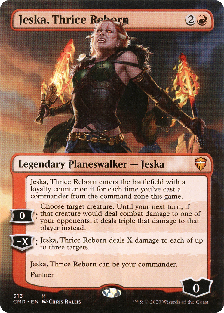Jeska, trois fois réincarnée (CMR-513) - Commander Legends (sans bordure)