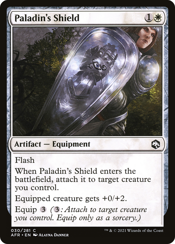Paladin's Shield (AFR-030) - Adventures in the Forgotten Realms