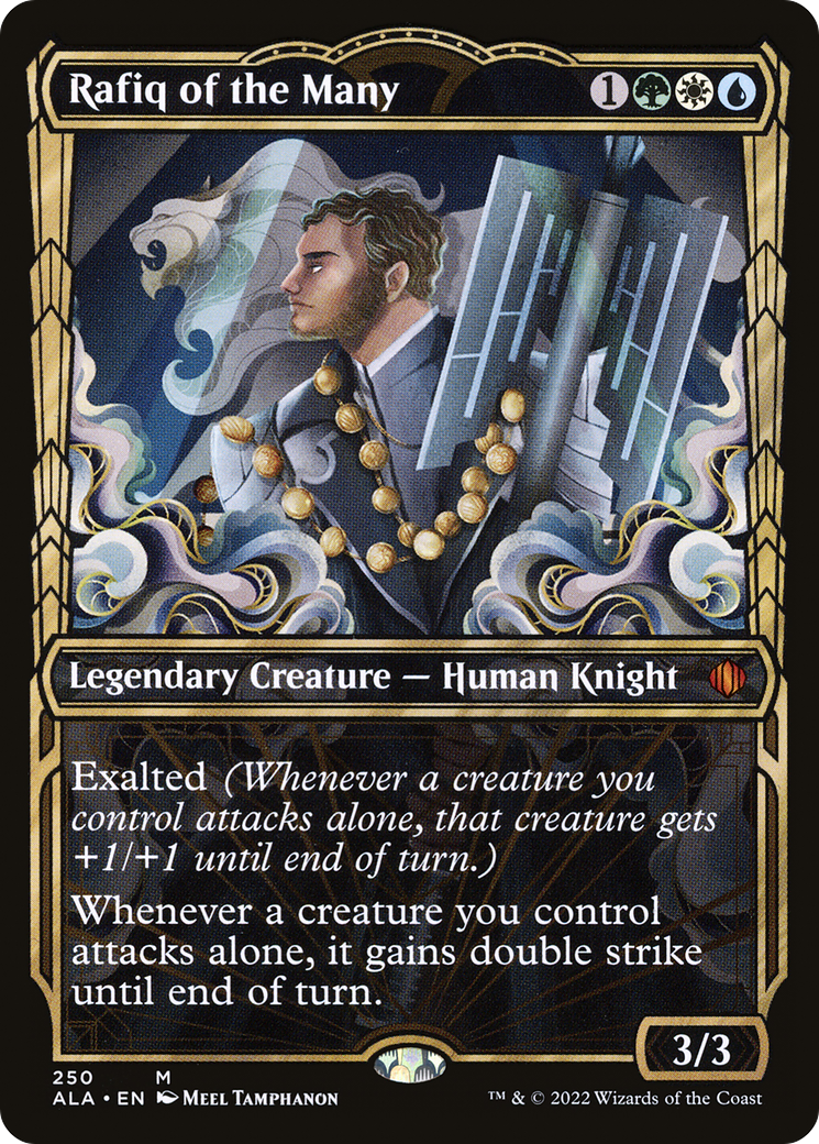 Rafiq of the Many (LIST-250) - Shards of Alara: (Showcase)