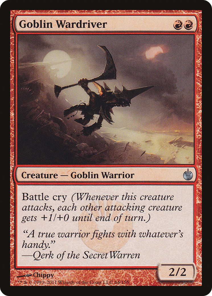 Goblin Wardriver (MBS-064) - Mirrodin assiégé
