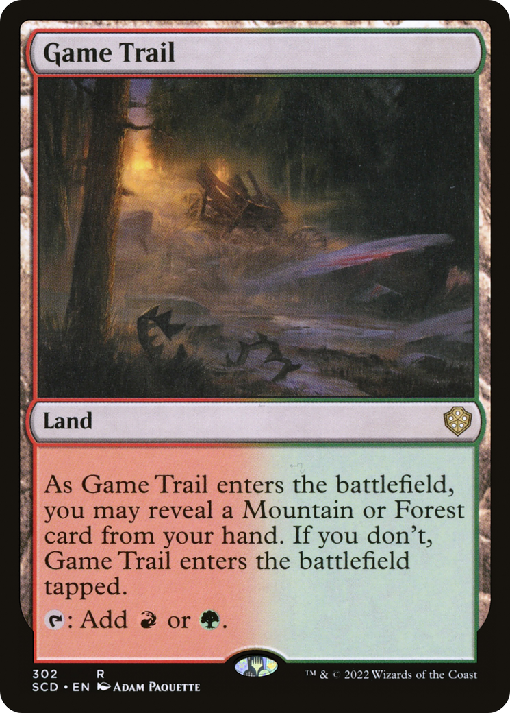 Game Trail (SCD-302) - Starter Commander Decks
