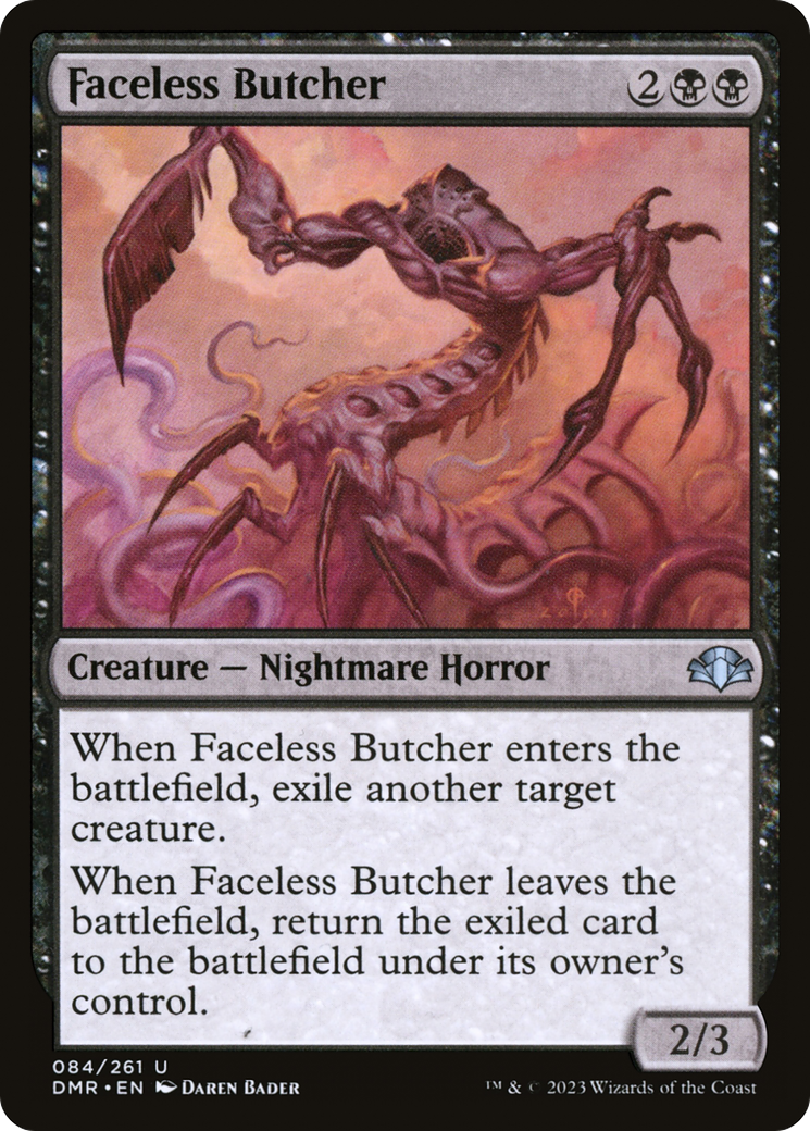 Boucher sans visage (DMR-084) - Dominaria Remastered Foil