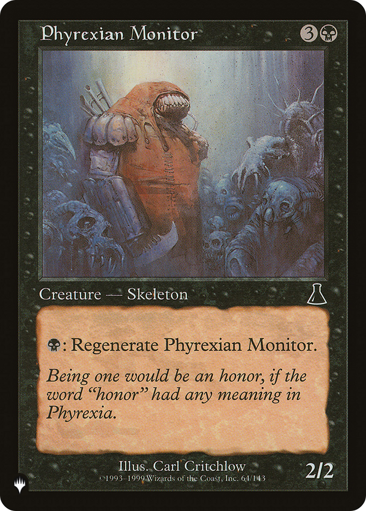 Phyrexian Monitor (LIST-UDS-64) - The List