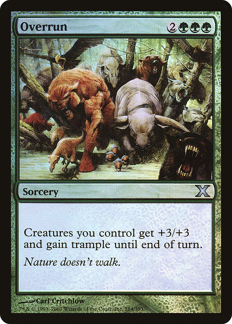 Overrun (10E-284★) - Dixième édition