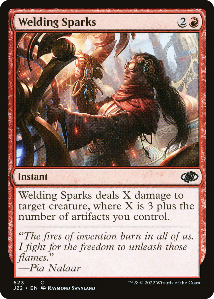 Welding Sparks (J22-623) - Jumpstart 2022