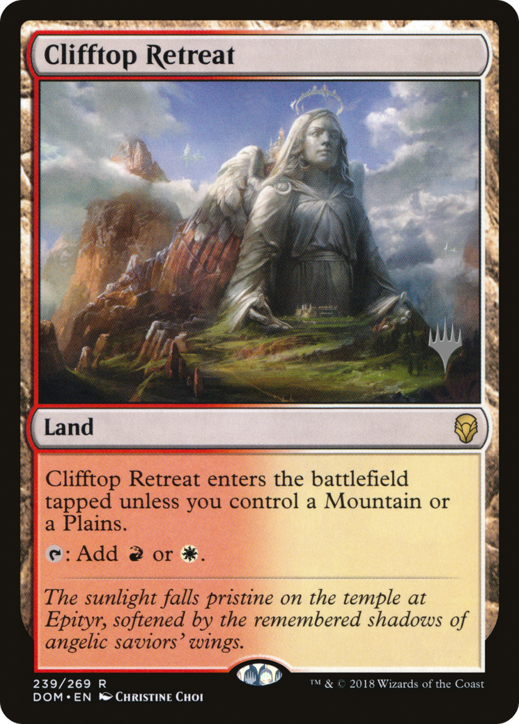 Clifftop Retreat (PPM20-239P) - Dominaria Promos Foil