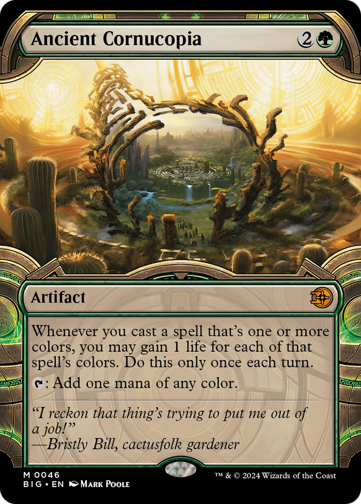 Ancient Cornucopia (Showcase) (BIG-046) - The Big Score: (Showcase) Foil