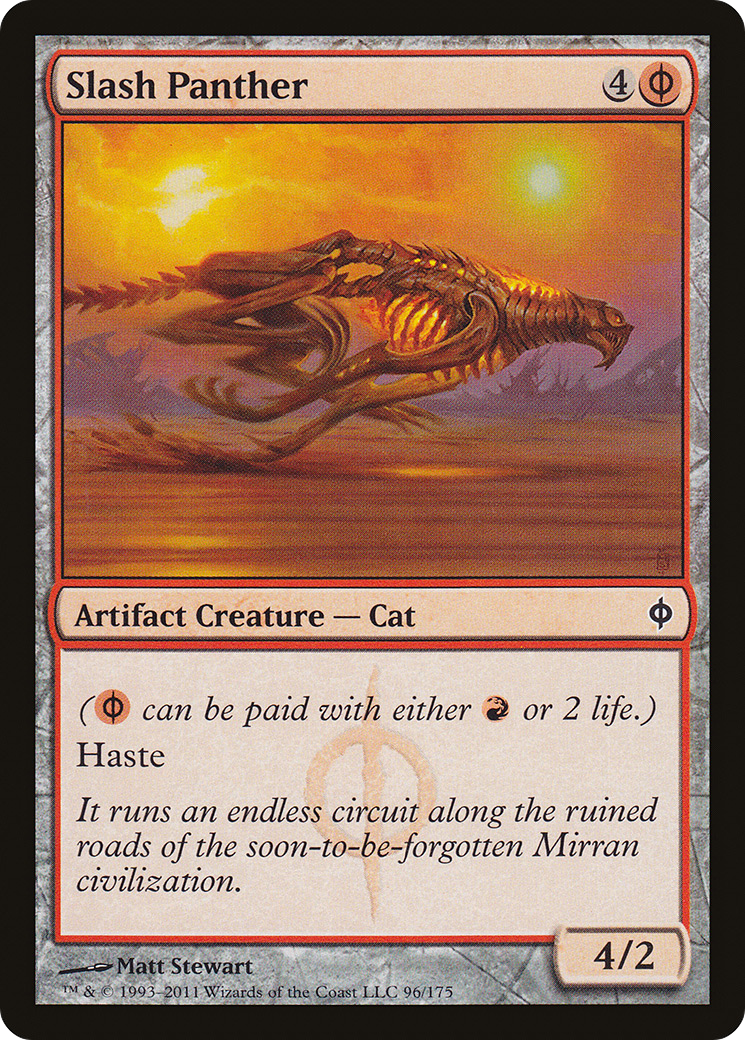 Slash Panther (NPH-096) - Nouvelle Phyrexia Foil