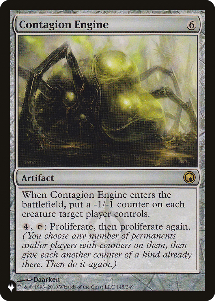 Contagion Engine (LIST-145/249) - The List