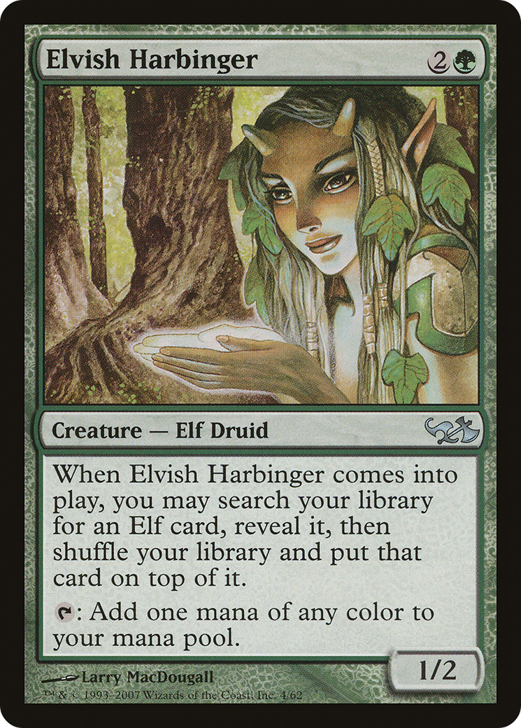 Elvish Harbinger (EVG-004) - Duel Decks : Elfes contre Gobelins