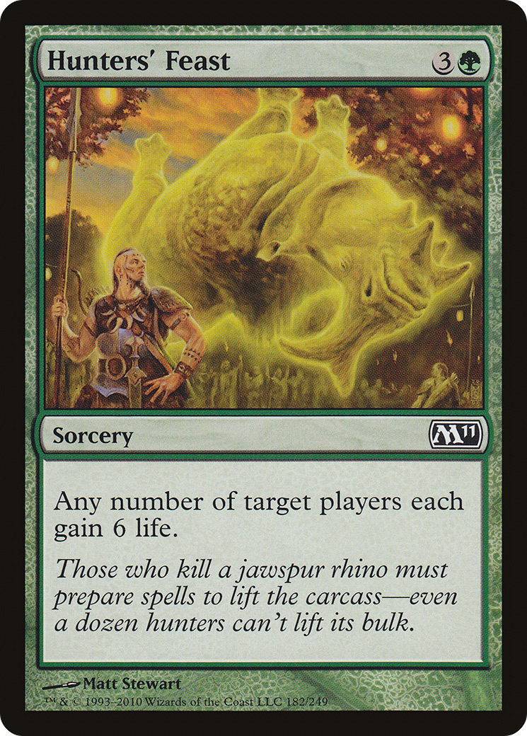 Hunters' Feast (M11-182) - Magic 2011