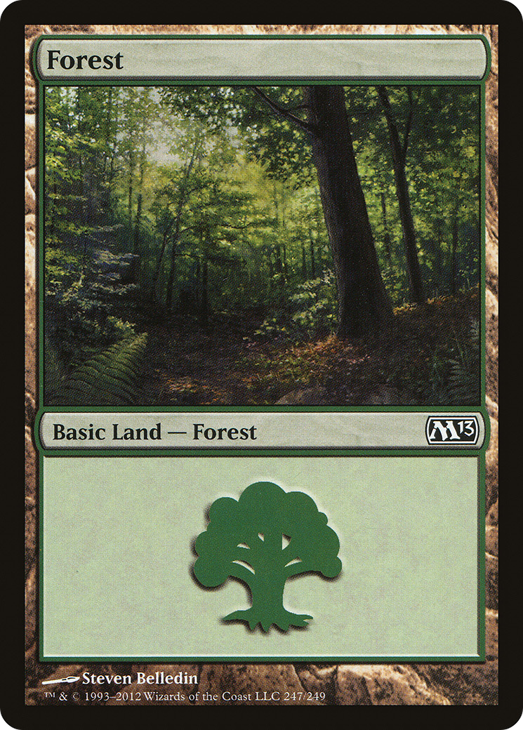 Forêt (M13-247) - Magic 2013 Foil
