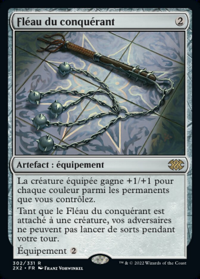 Conqueror's Flail (2X2-302) - Double Masters 2022 - French - NM