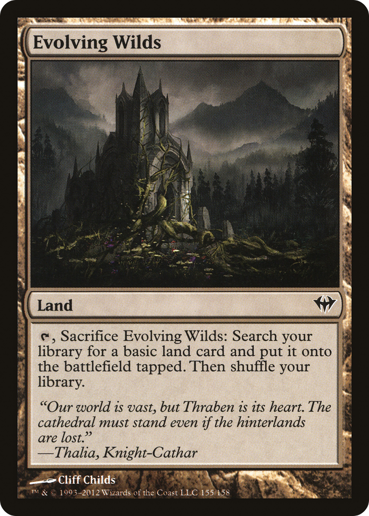 Evolving Wilds (DKA-155) - Dark Ascension