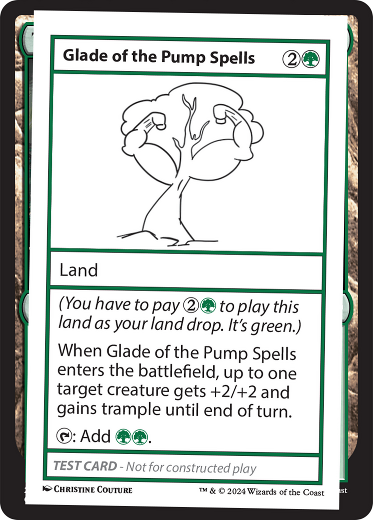 Glade of the Pump Spells (MB2PC-) - Mystery Booster 2