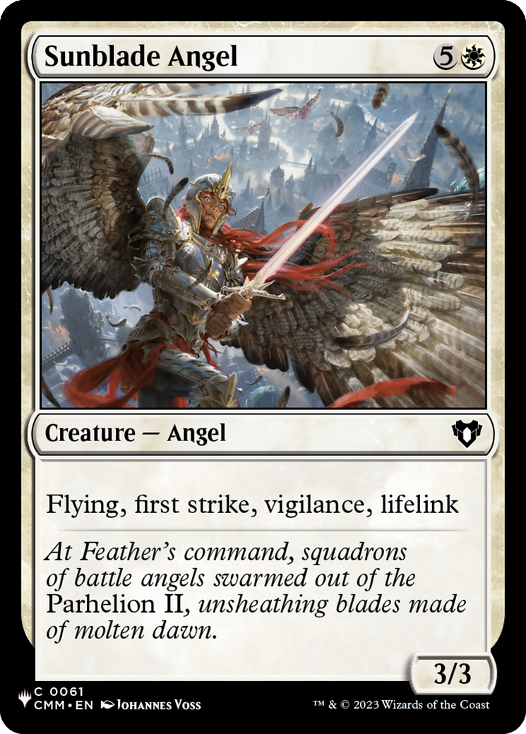 Sunblade Angel (LIST-CMM-61) - The List