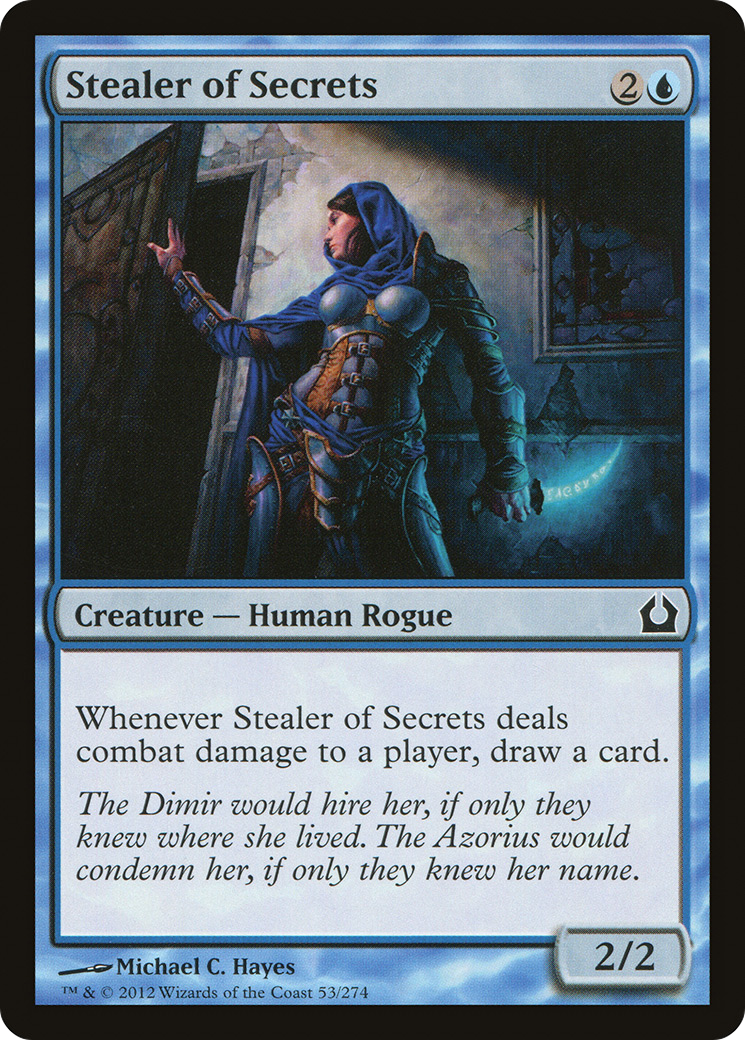 Stealer of Secrets (RTR-053) - Return to Ravnica