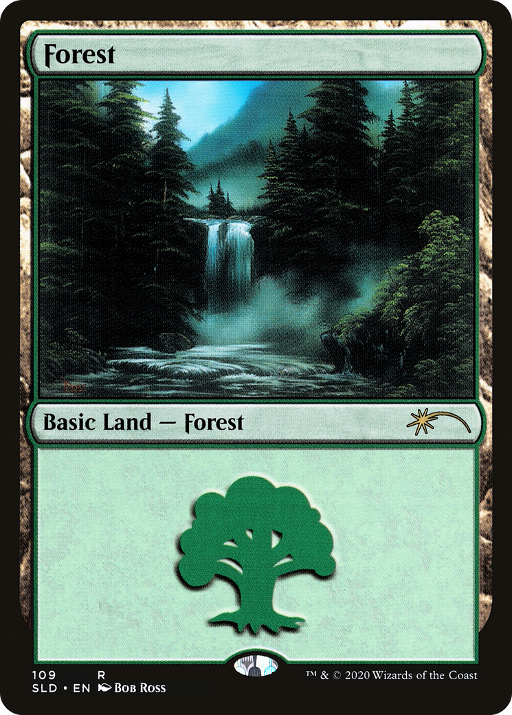 Forest (109) (Bob Ross) (SLD-109) - Secret Lair Drop