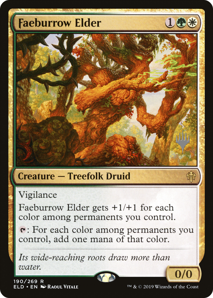 Faeburrow Elder (PPELD-190) - Throne of Eldraine Promos