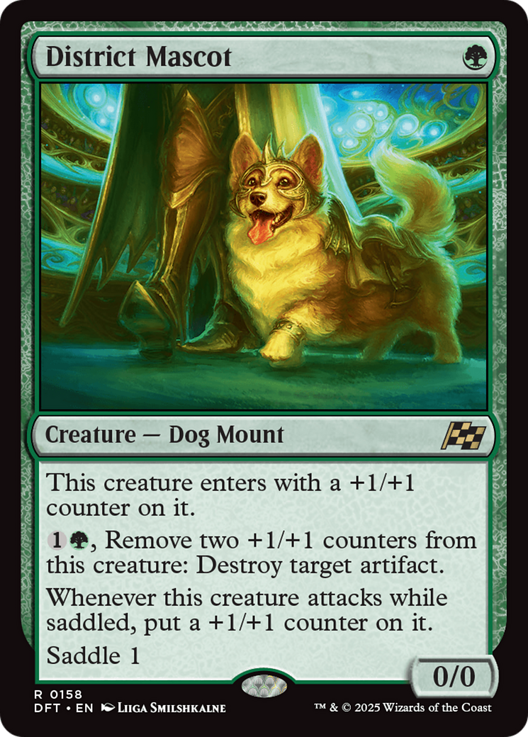 Mascotte du district (-158) - Aetherdrift Foil