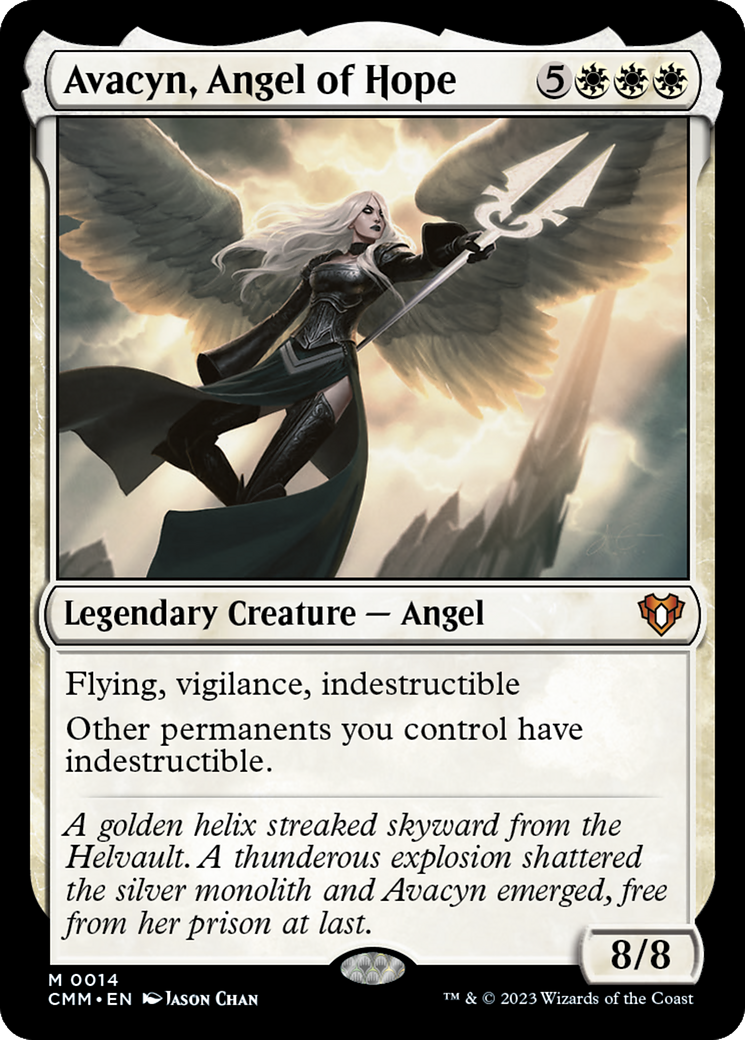 Avacyn, Ange de l'espoir (CMM-014) - Commander Masters Foil