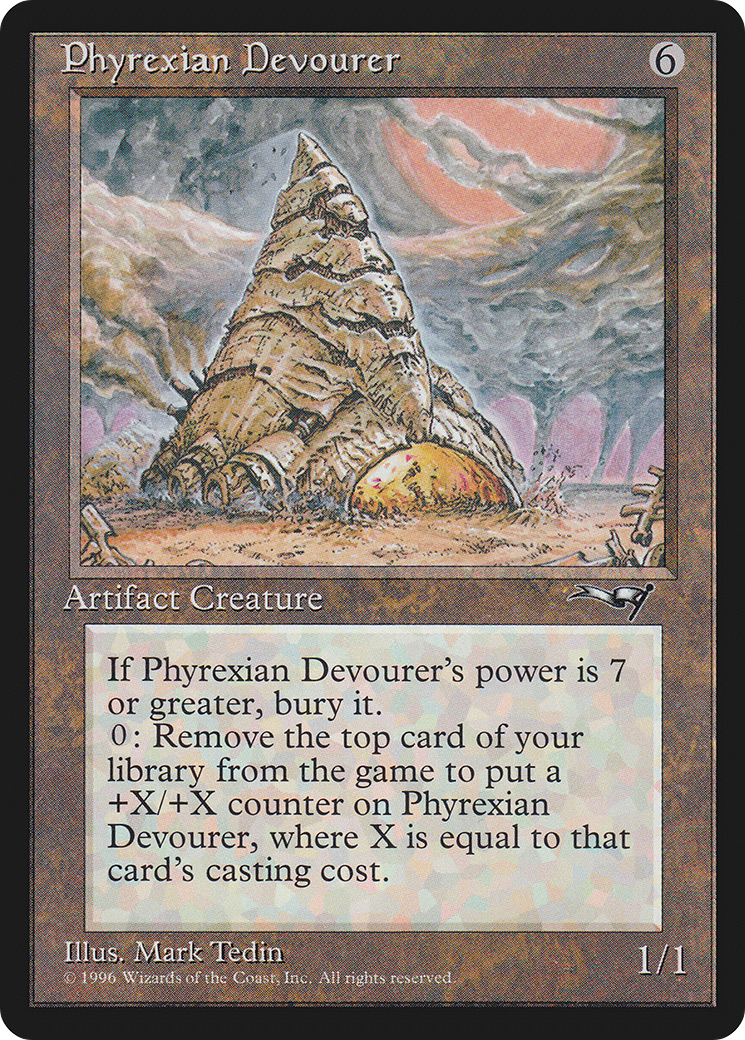 Dévoreur Phyrexian (ALL-125) - Alliances