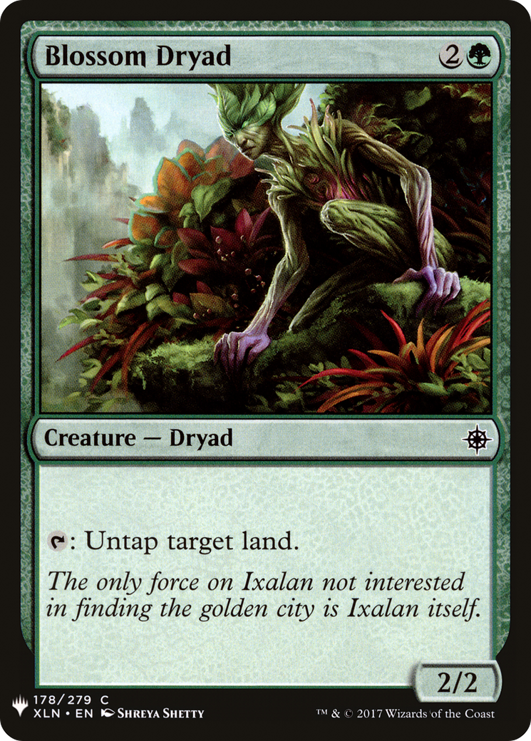 Blossom Dryad (LIST-178) - The List