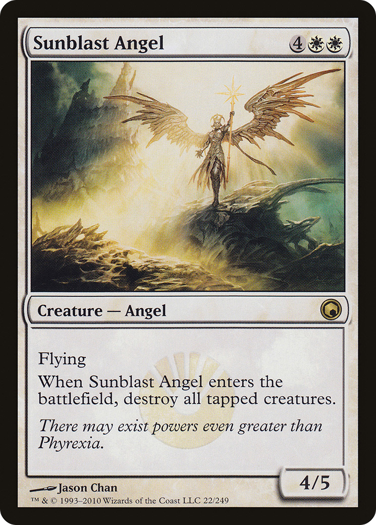 Sunblast Angel (SOM-022) - Cicatrices de Mirrodin