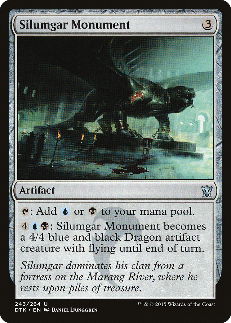 Monument Silumgar (DTK-243) - Dragons de Tarkir