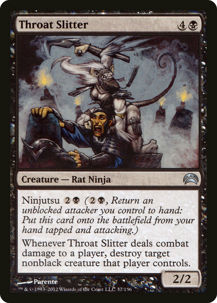 Throat Slitter (PC2-037) - Planechase 2012 Foil