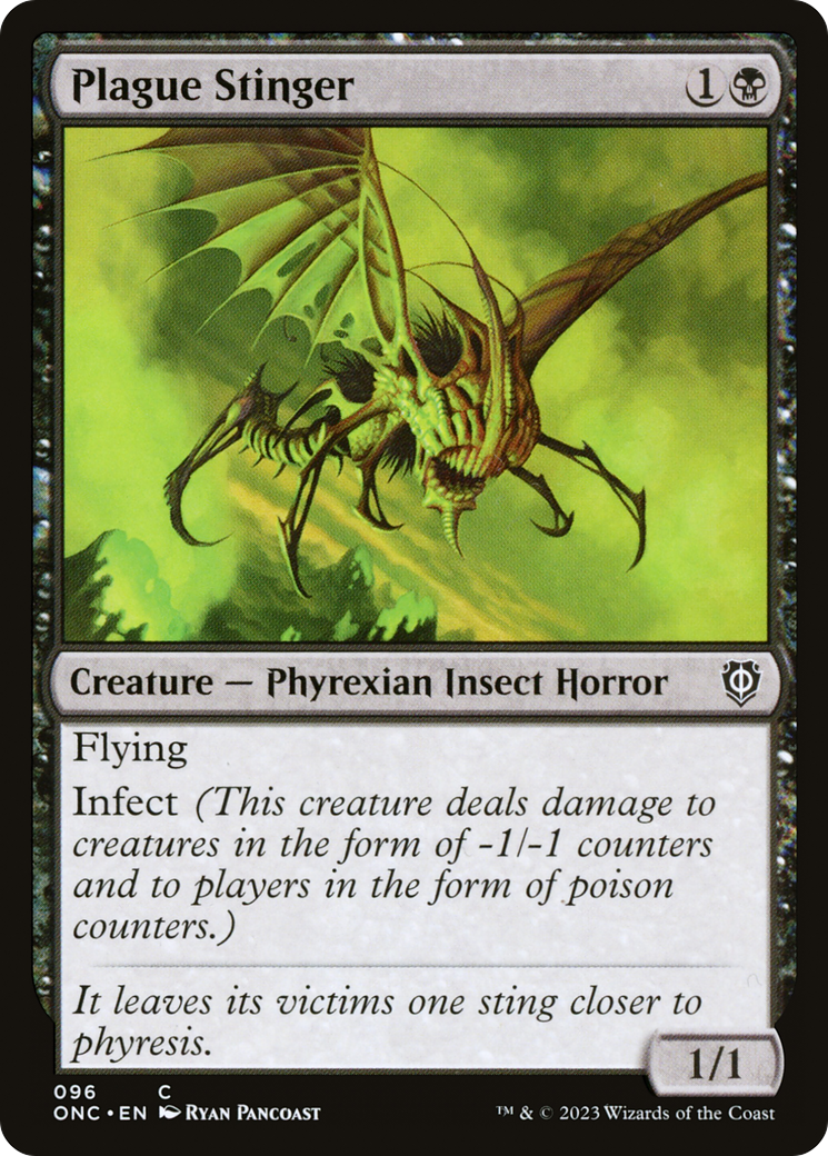 Plague Stinger (ONC-096) - Phyrexia : Tous seront un seul commandant