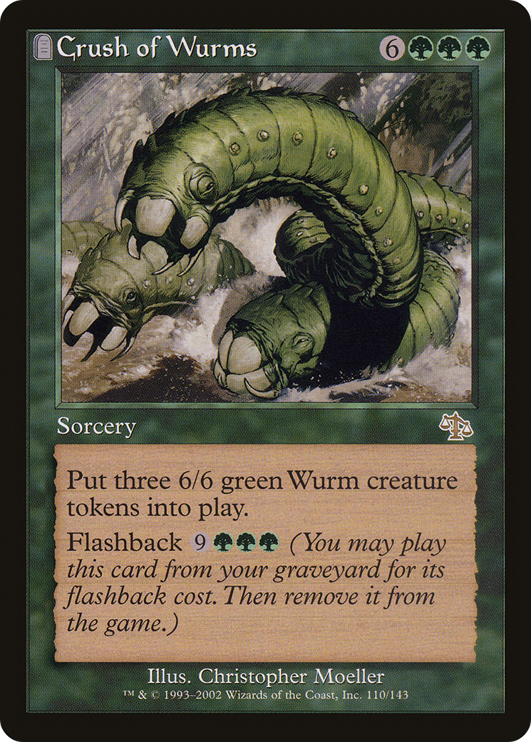 Crush of Wurms (JUD-110) - Jugement : (pierre tombale) Foil