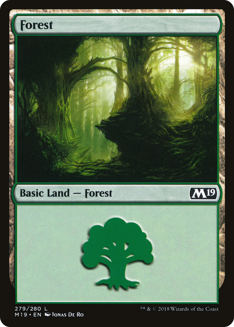 Forest (279) (M19-279) - Core Set 2019
