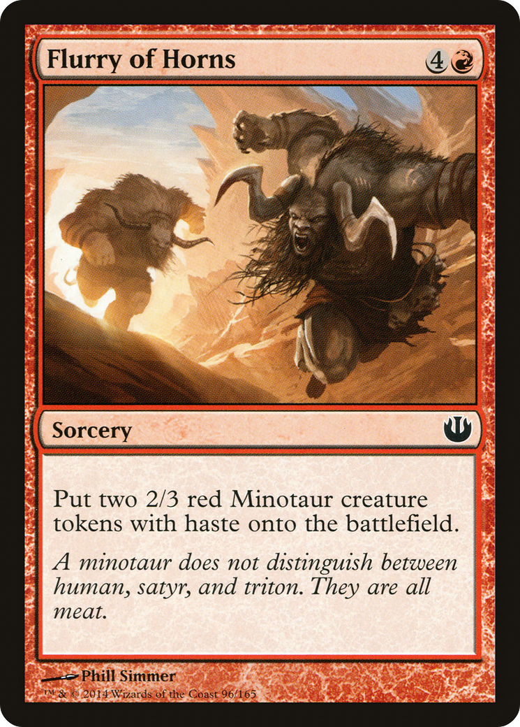 Flurry of Horns (JOU-096) - Voyage dans Nyx Foil