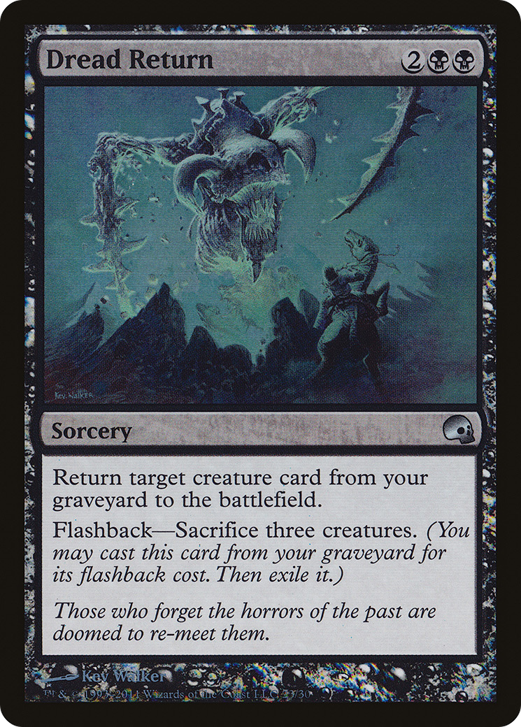 Retour de l'effroi (GRV-023) - Série de decks premium : Graveborn Foil