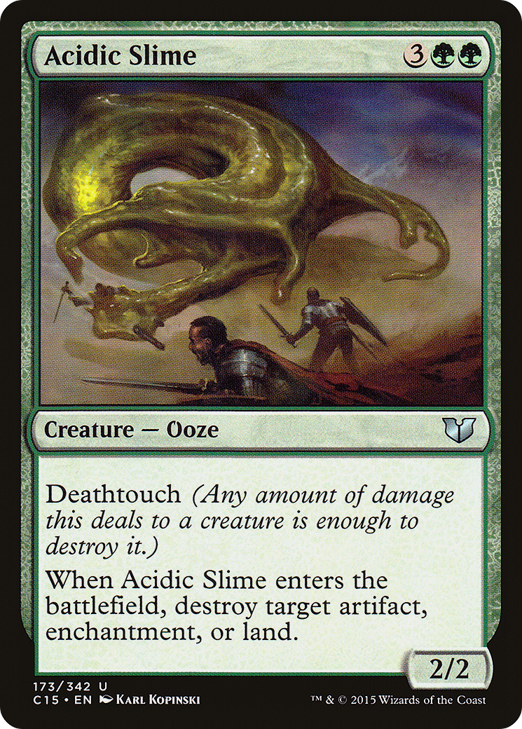 Slime acide (C15-173) - Commander 2015