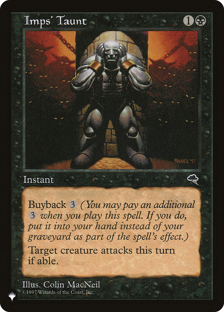 Imps' Taunt (LIST-TMP-138) - The List