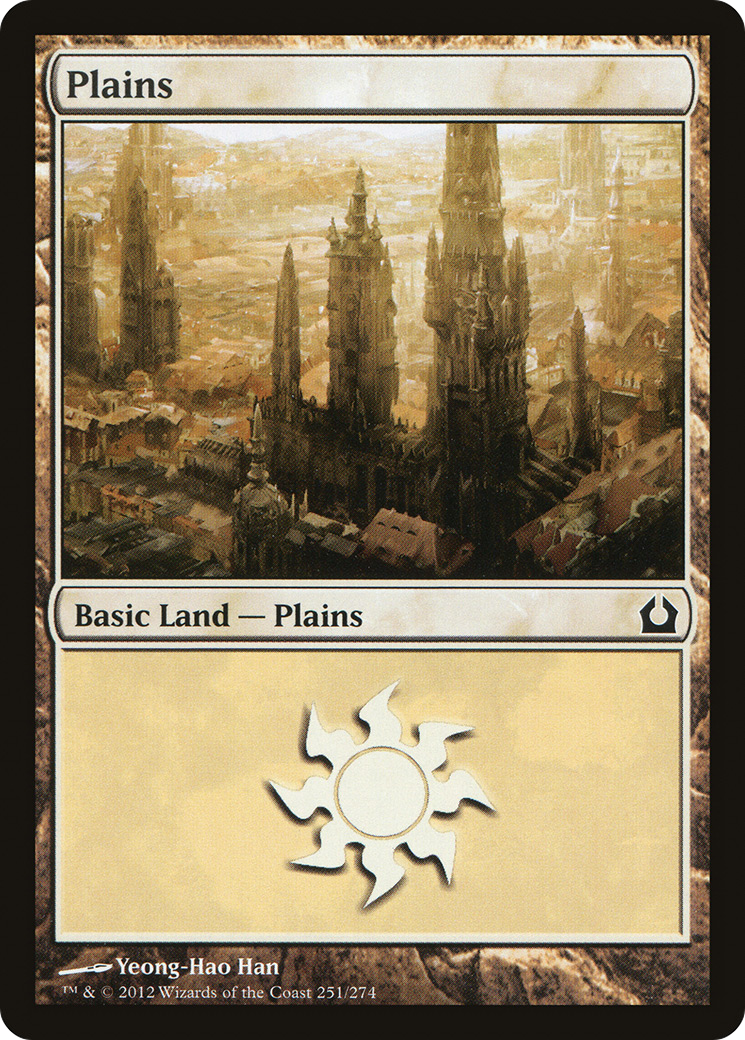 Plains (251) (RTR-251) - Return to Ravnica Foil