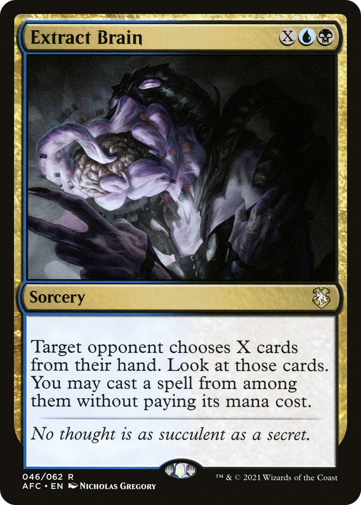 Extraction de cerveau (AFC-046) - Commandant des Royaumes oubliés