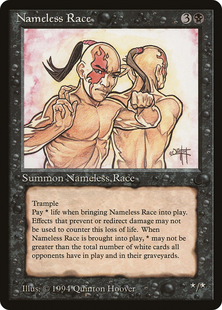Nameless Race (DRK-050) - The Dark