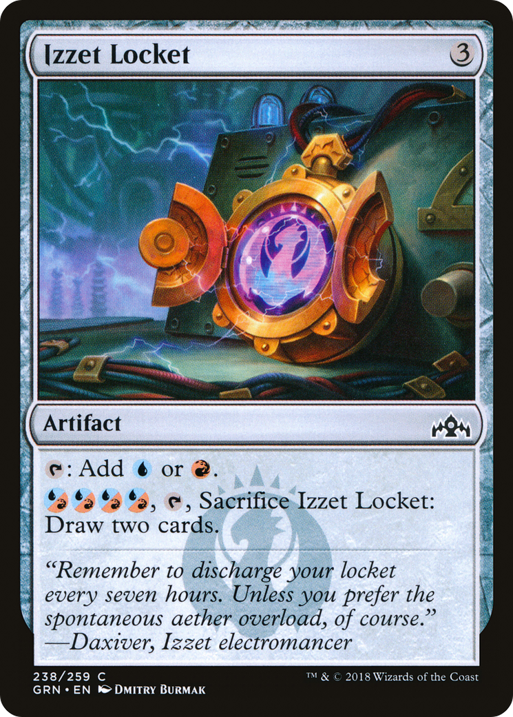 Médaillon Izzet (GRN-238) - Guildes de Ravnica